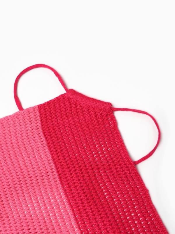 Топ женский вязаный MIST, р. оnesize, розовый