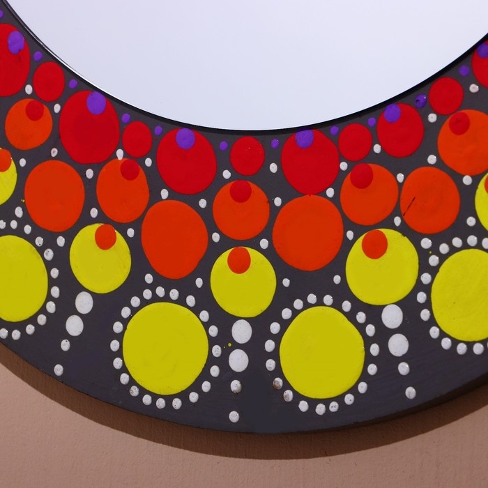 Зеркало 30 см, дерево Зеркало 30 см, дерево