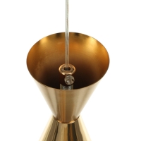 Светильник &laquo;Луна&raquo; 1х40Вт Е27 золото 14,5х14,5х27+100см