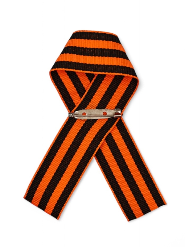 Значок с георгиевской лентой на 9 Мая &laquo;Спасибо за победу&raquo;, 10.5&times;14 см