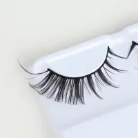 Ресницы накладные &laquo;Неповторимость&raquo;, 10-18 мм, без клея, чёрные