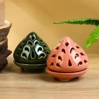 Подсвечник &laquo;Конус&raquo;, 8.5&times;8.5&times;8.5 см, керамика, МИКС