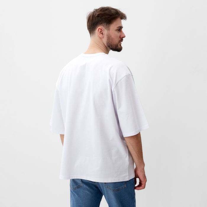 Футболка мужская MIST East, размер 56, белый