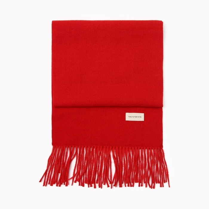 Шарф женский MIST, красный, 33*180 см Шарф женский MIST, красный, 33*180 см