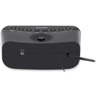 Радиобудильник H-RCL221 черный LCD подсв белая часы цифровые