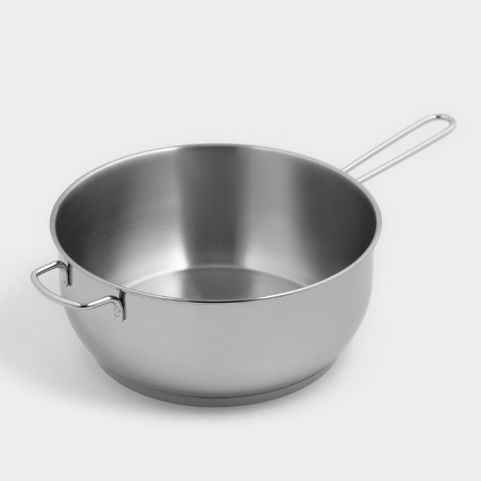 Сотейник &laquo;Классика-прима&raquo;, 5 л, d=26 см, капсульное дно, индукция