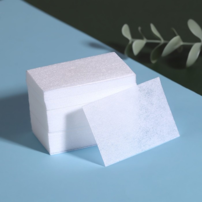 Салфетки для маникюра, безворсовые, 100 шт, 6 × 4 см Салфетки для маникюра, безворсовые, 100 шт, 6 × 4 см