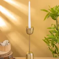 Подсвечник &laquo;Факел&raquo;, 31 см, алюминий, золото