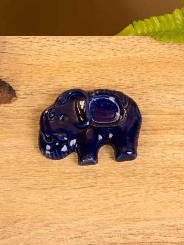 Подставка под благовония "Слоник" керамика, цв. МИКС, 7х8,5х0,8 см