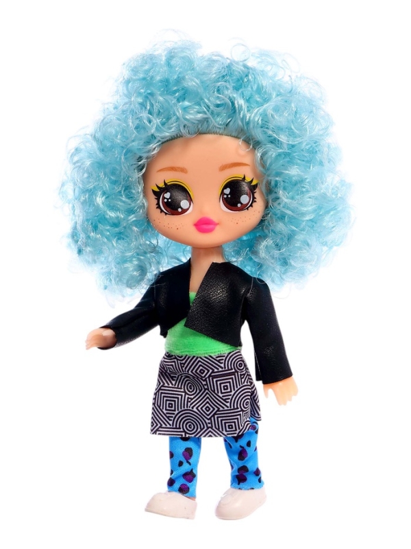 Кукла &laquo;Кудряшка Лина&raquo;, голубой