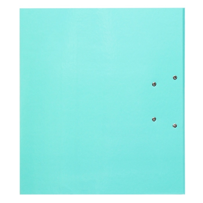 Папка-регистратор, Calligrata, А4, 75 мм, ламинированная, светло-мятный