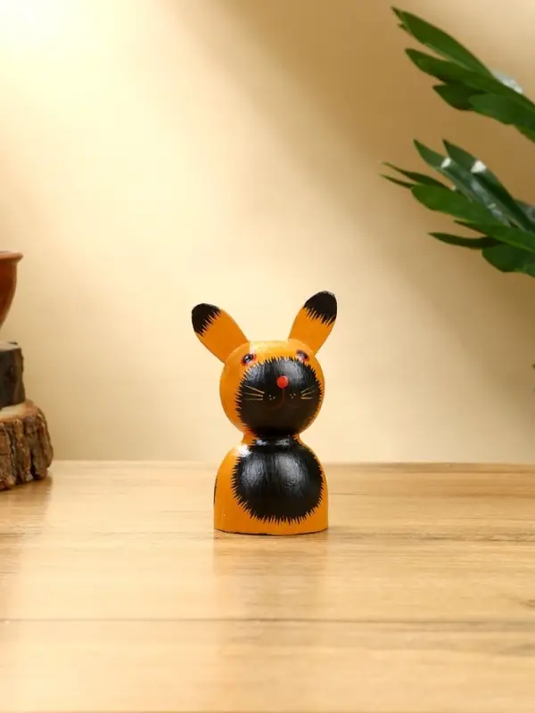 Набор сувенирный &laquo;Котики&raquo;, h=14 см, h=13 см, h=10 см, дерево, рыжий