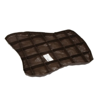 Модульное покрытие, 55 &times; 42 см, пластик, коричневый, &laquo;Камень № 1&raquo;, 1 шт.