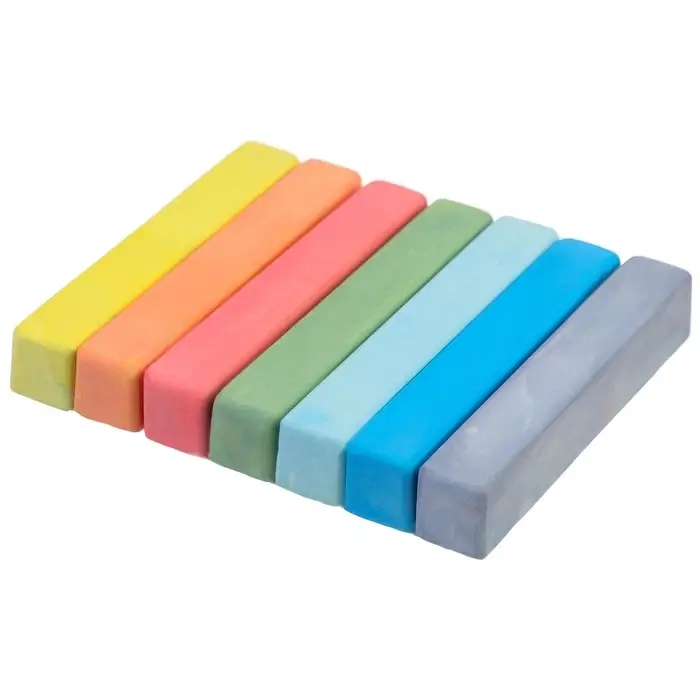 Мелки цветные школьные 7 шт., &laquo;Человек-паук&raquo;