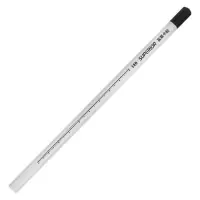 Карандаш угольный чёрный 18 В, корпус светло-серый