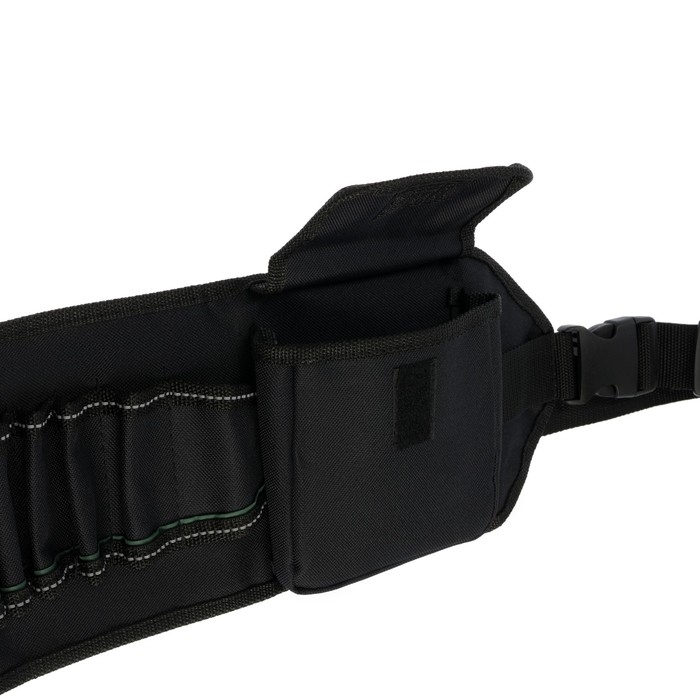 Пояс электрика универсальный ТУНДРА. карман-сумка, 9 петель под инструмент