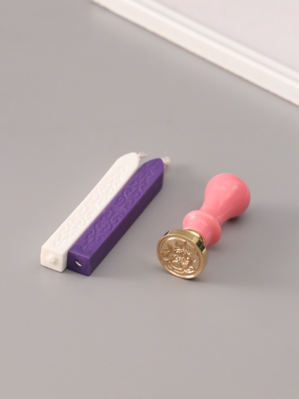 Сургучный набор Сургучный набор "Лотос" печать, ручка, сургуч 12,5х10х3,6 см