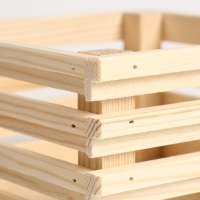 Набор ящиков Стиль 3 в 1 (20х20;15х15;10х10) высота 8,5 см Набор ящиков Стиль 3 в 1 (20х20;15х15;10х10) высота 8,5 см