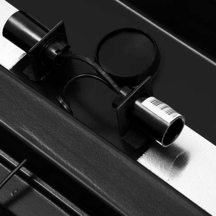 Аквариум Аквариум "Прямоугольный" с крышкой, 75 литров, 69 х 29 х 37 см, чёрный