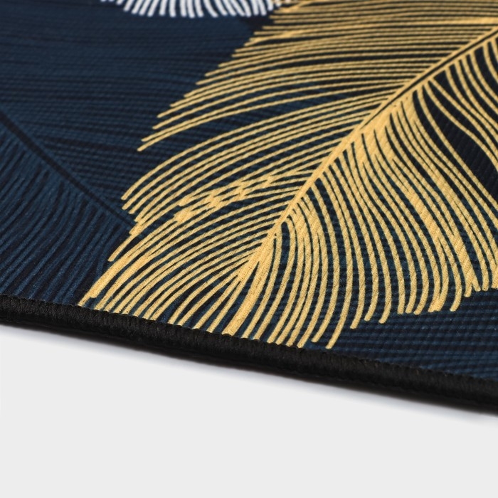 Коврик для дома Доляна &laquo;Пёрышки&raquo;, 40&times;60 см