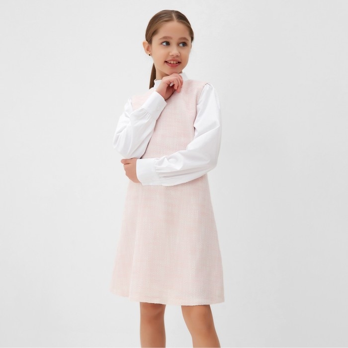 Платье нарядное детское MINAKU: PartyDress, цвет розовый, рост 158 см Платье нарядное детское MINAKU: PartyDress, цвет розовый, рост 158 см