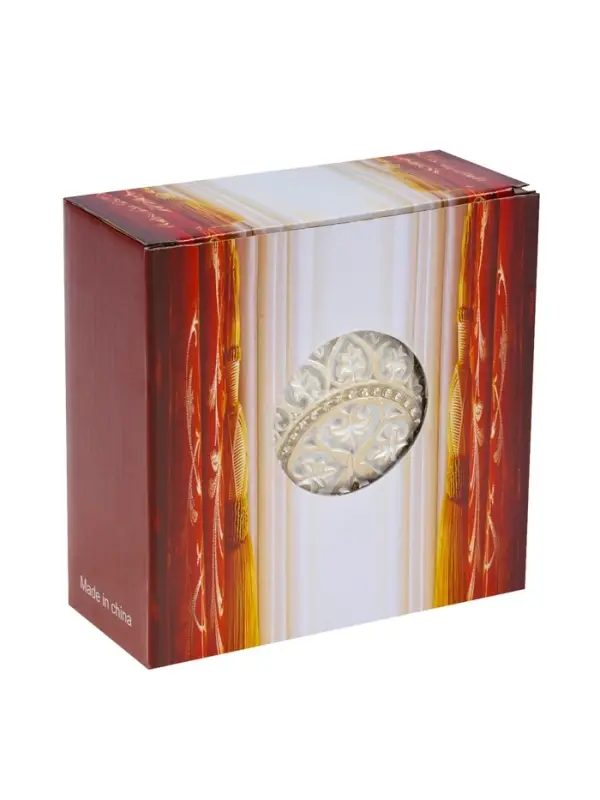 Крючок для штор CAPPIO KC211, d=9.6 мм, цвет белый с золотом, 2 шт