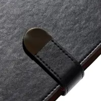 Органайзер на кольцах, C6, с хлястиком, 80л, линия, к/зам, Черный