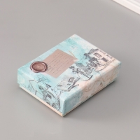 Сургучный набор "Песня кита" печать, ручка, сургуч 12,5х10х3,6 см