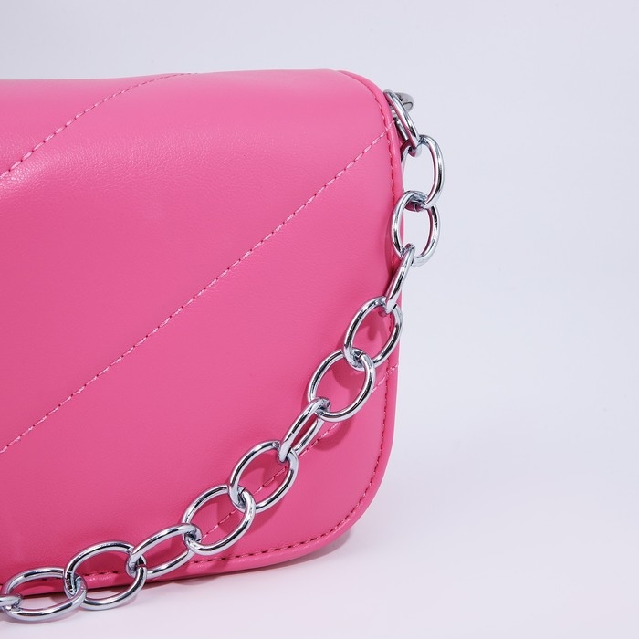 Сумка-мессенджер на магните, цвет розовый Сумка-мессенджер на магните, цвет розовый