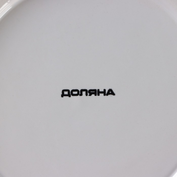 Банка для хранения сыпучих продуктов Доляна &laquo;Золотое крыло&raquo;, 900 мл, 12&times;17 см, керамическая, цвет белый