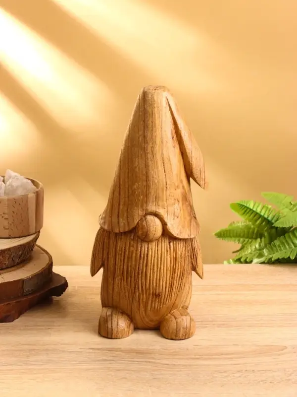 Сувенир "Гном" дерево Джампинис 15х15х30 см