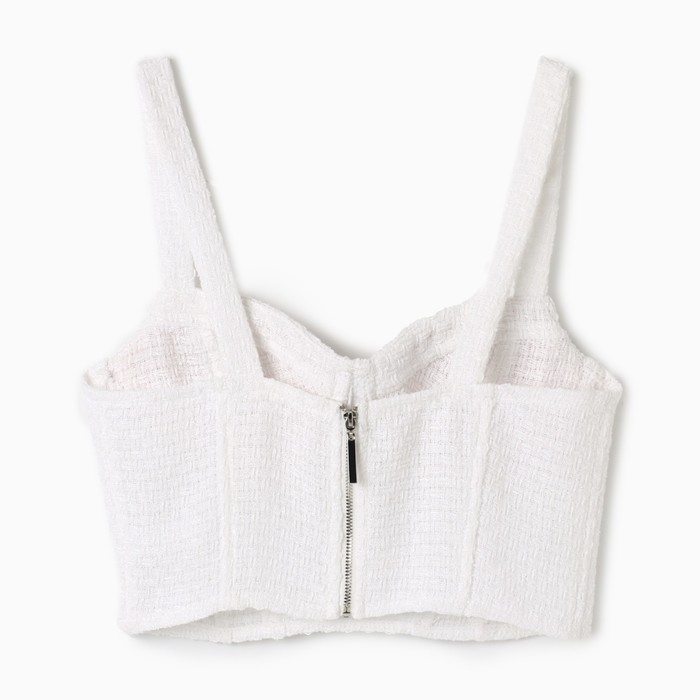 Корсет женский твидовый, MIST, р. M, белый Корсет женский твидовый, MIST, р. M, белый