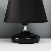 Лампа настольная "Мини" 1х40Вт Е14 черный 15х15х20см МОДЕЛЬ: 3133993
