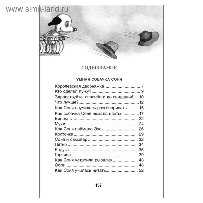 Внеклассное чтение &laquo;Умная и знаменитая собачка Соня&raquo;, Усачев А.