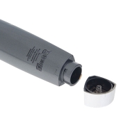 Триммер для волос Luazon LTRI-01, для носа и ушей, от батареек 1хАА, серый