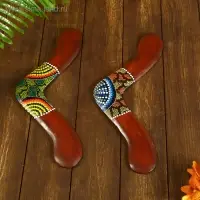 Сувенир &laquo;Бумеранг с точечной росписью&raquo;, 40&times;7&times;1 см, МИКС