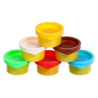 Набор для игры с мягким пластилином &laquo;Милая Лама&raquo;, 6 баночек с массой для лепки, 2 формы