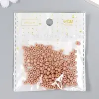 Бисер стекло 6/0 "Миндаль" 15 гр