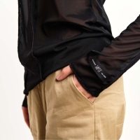 Лонгслив сетка женский MIST, размер 46, черный Лонгслив сетка женский MIST, размер 46, черный