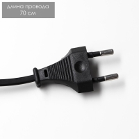 Лампа настольная Е27, с выкл. (220В) голубая (203В) RISALUX