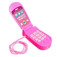 Музыкальный телефончик &laquo;Принцесса&raquo;, русская озвучка, световые эффекты, работает от батареек, МИКС