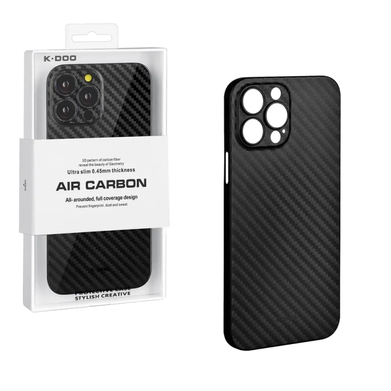 Чехол iPh 13 Pro Air Carbon K-DOO
