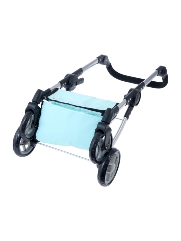 Коляска для кукол универсальная &laquo;Нежность&raquo;, с корзиной, металлический каркас