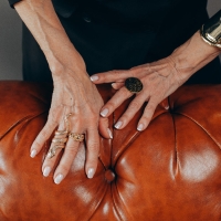 Новый год! Символ года 2025! Кольцо &laquo;Змея&raquo; ребристая, цвет золото, безразмерное