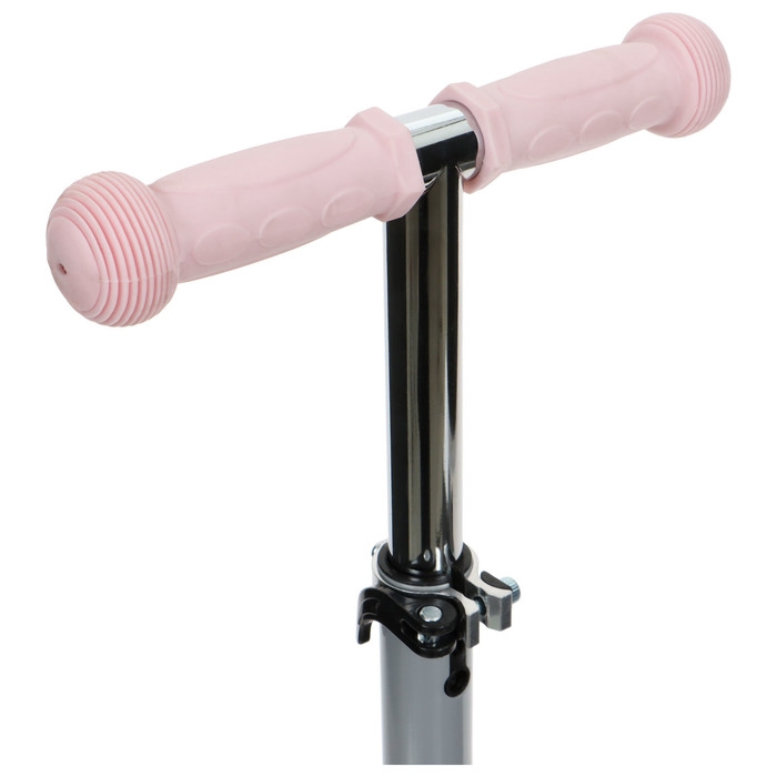 Самокат GRAFFITI Baby, колёса световые PU 120/70 мм, ABEC 7, цвет розовый Самокат GRAFFITI Baby, колёса световые PU 120/70 мм, ABEC 7, цвет розовый