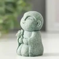 Сувенир песчаник "Буддийские монахи" набор 3 шт 3,2х3,5х6,2 см