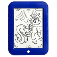 Планшет для рисования &laquo;Волшебный единорог&raquo;, 6 неоновых фломастеров, 6 картинок, 8 световых эффектов