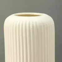 Ваза керамика настольная "Флоранс классик" 20х9,5х7 см, белый