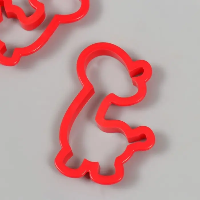 Каттеры для полимерной глины "Жирафики" набор 2 шт 7,5х4,9 см 9,5х6,3 см