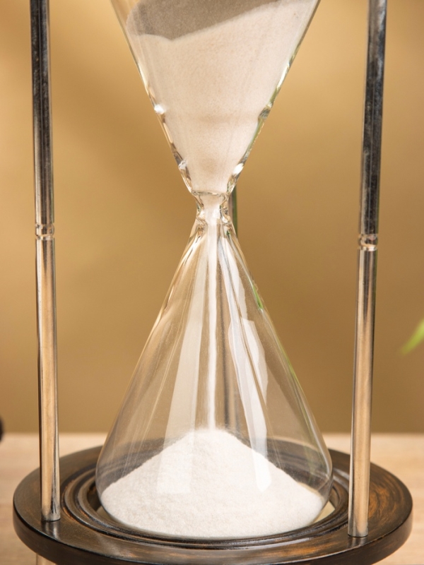 Песочные часы Песочные часы "Сансет" 12,5х12,5х25,5 см, дерево, сталь